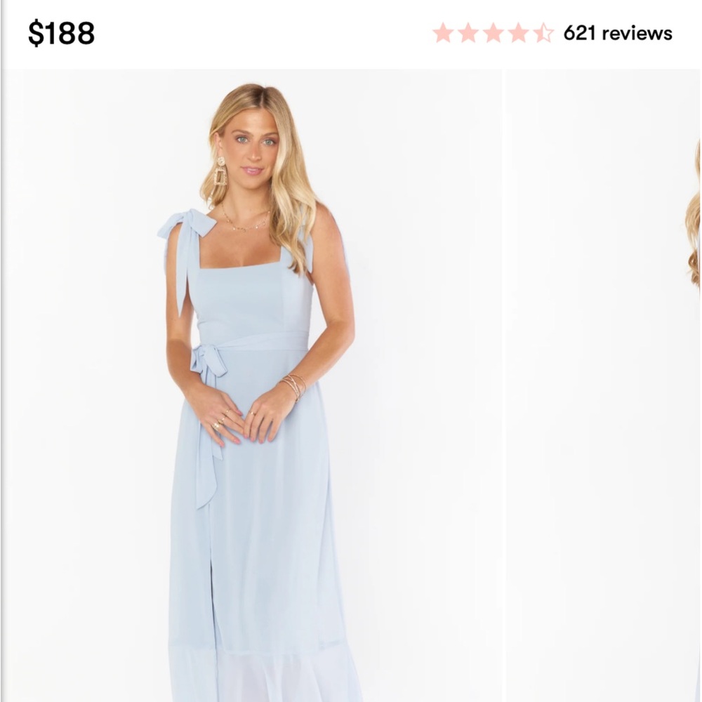 Brand new show me your mumu bridesmaids dress